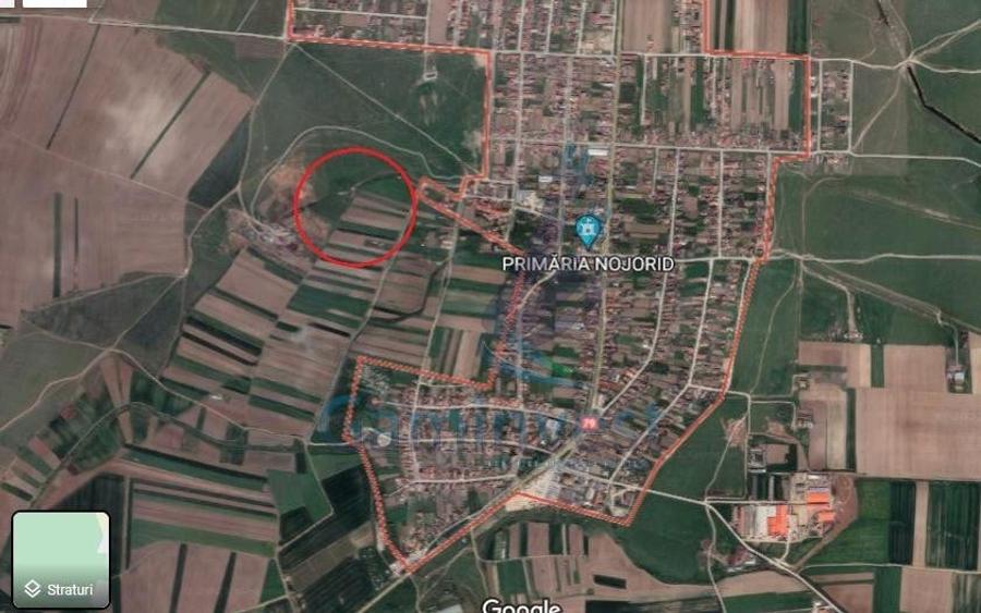Teren Construcții intravilan de 4266 mp, în Nojorid