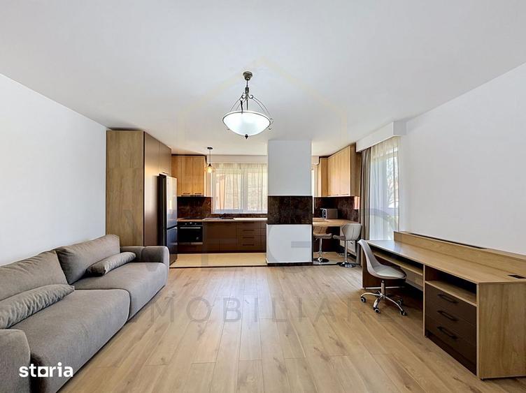 Apartament cu 2 camere, mobilat în Plopilor