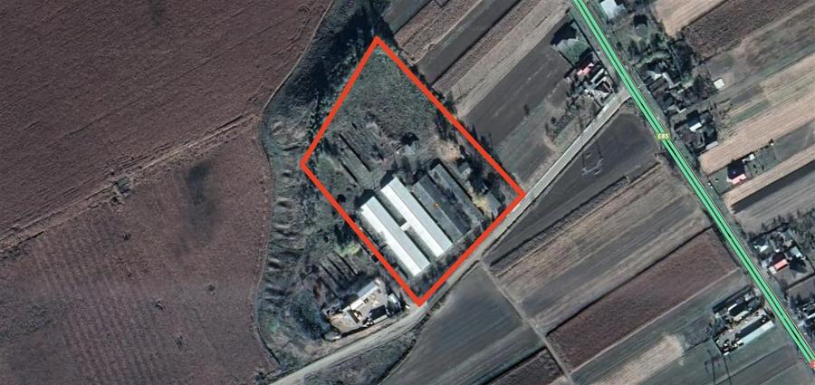 Spațiu industrial, de 8,164 mp, în Ciohorăni
