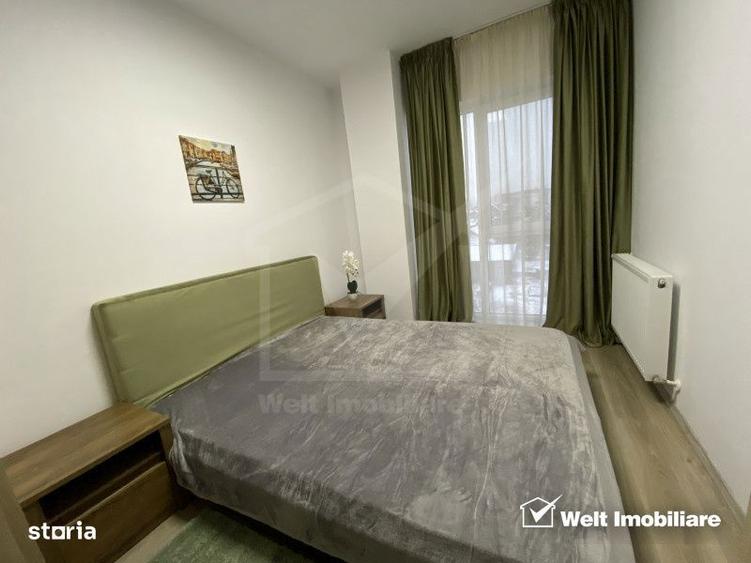Apartament cu 3 camere, mobilat în Între Lacuri