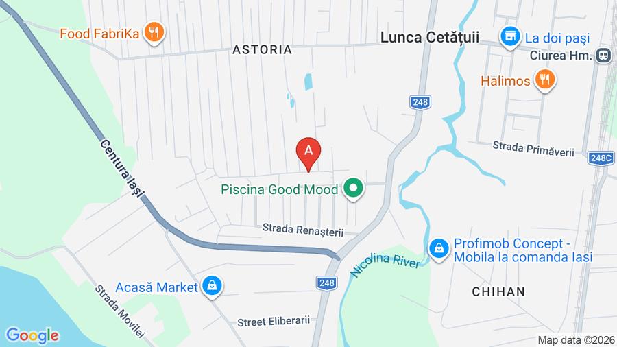 Casă individuală cu 5 camere cu Teren 1100 Mp în Lunca Cetățuii