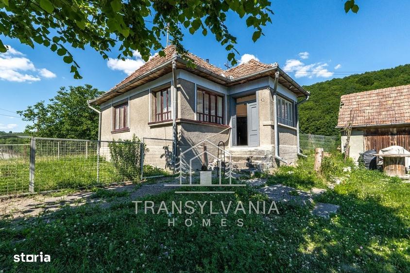 Casă cu 2 camere cu Teren 3463 Mp în Vale