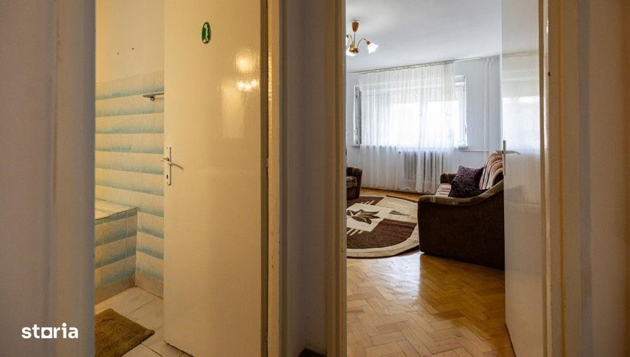 Apartament cu 2 camere semidecomandat în Nord