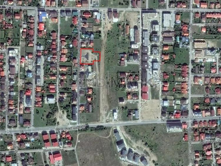 Teren de vanzare Braytim, 1033mp , pozitie de exceptie - 1