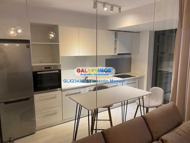 Apartament cu 2 camere decomandat, mobilat în Barbu Văcărescu