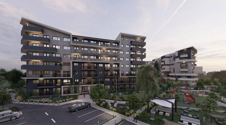 Apartament cu 2 camere semidecomandat în Sânpetru