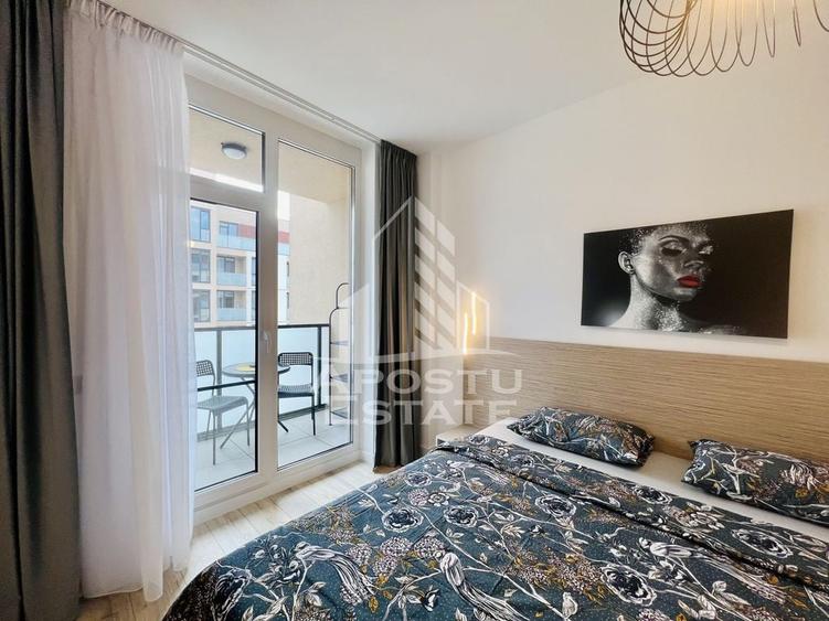 Apartament cu 2 camere semidecomandat, mobilat în Torontalului