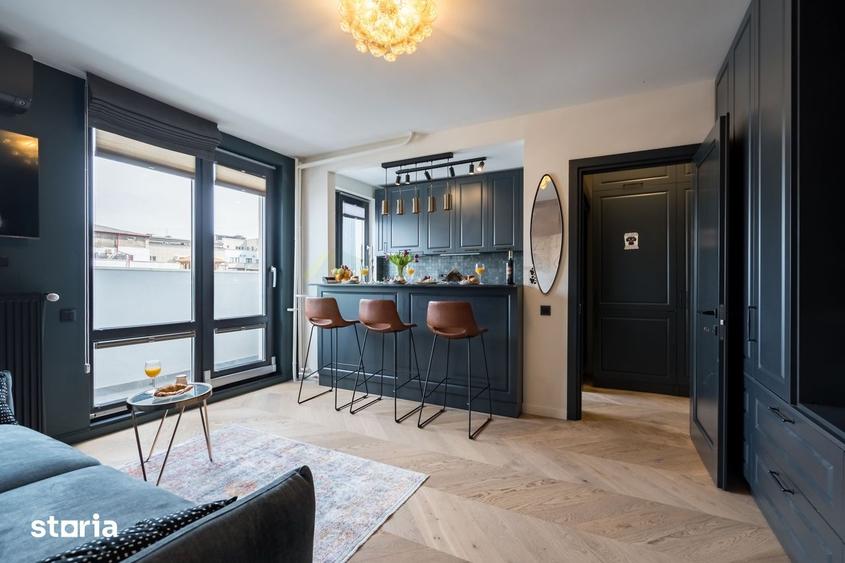 Apartament cu 2 camere, mobilat în Cișmigiu