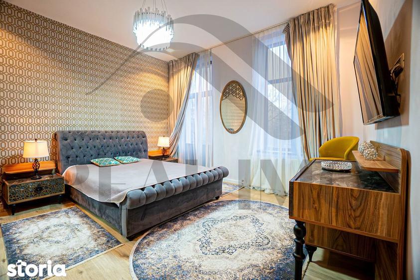 Apartament cu 3 camere, mobilat în Central