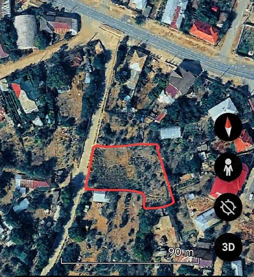 Teren de 1505 mp, în Greaca
