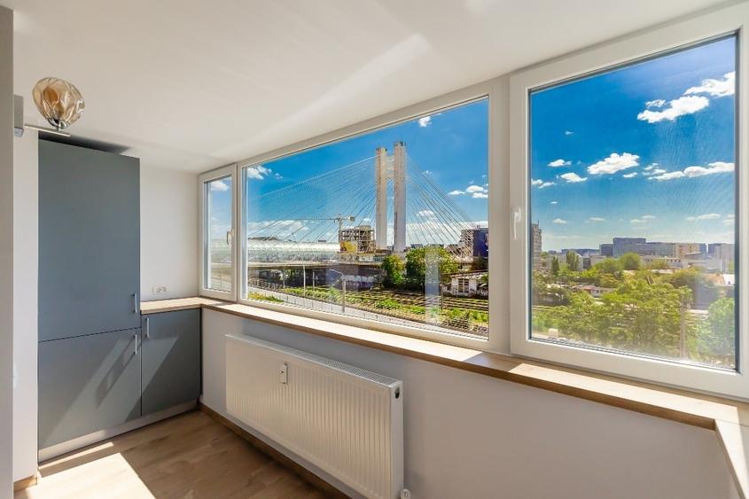 Apartament cu 2 camere, mobilat în Banu Manta