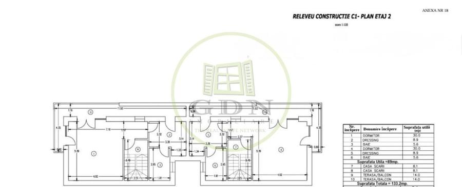 Casă cu 4 camere cu Teren 198.5 Mp în Străulești