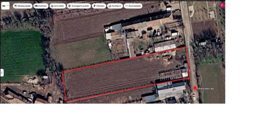 Teren Construcții intravilan de 2400 mp, în Fierbinții de Jos