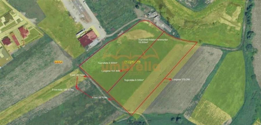 Teren Construcții intravilan de 18000 mp, în Exterior Sud