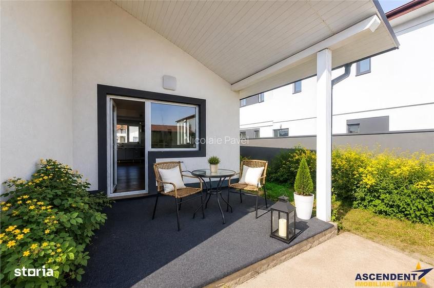 Casa la pret de apartament, curte individuala, terasa, toate utilitati