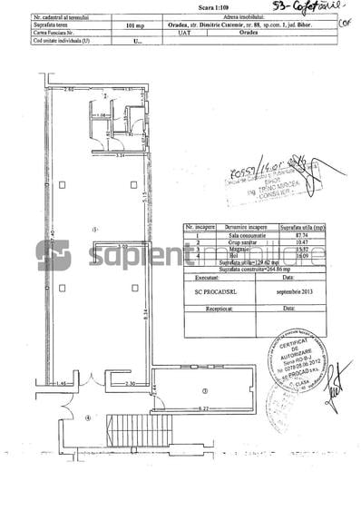 Spațiu comercial, de 434.81 mp, în Cantemir