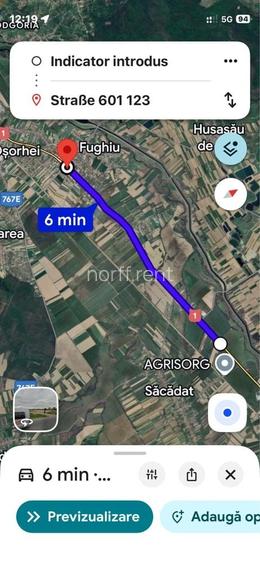 Vand teren la E 60 intre Orsorhei si Ineu
