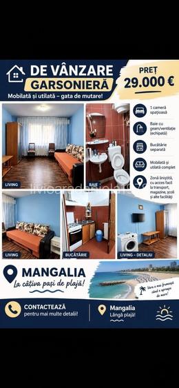 Vand garsoniera in Mangalia