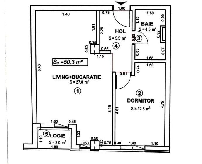 Vand apartament in Timisoara + Loc de parcare cu CF separat - 3