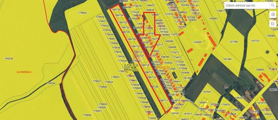 Teren Construcții intravilan de 535 mp, în Stupini