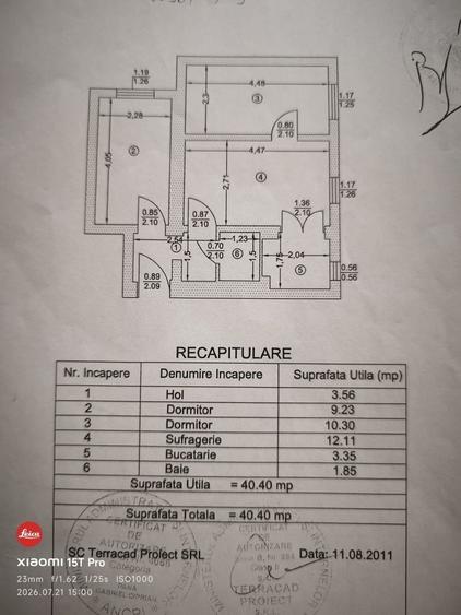 Apartament cu 3 camere semidecomandat în Trivale