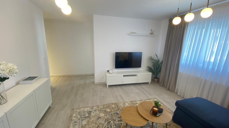 Apartament cu 2 camere decomandat, mobilat în Industriilor