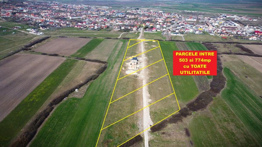 Teren Construcții intravilan de 503 mp, în Remetea Mare
