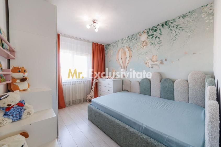 Apartament cu 3 camere decomandat, mobilat în Eremia