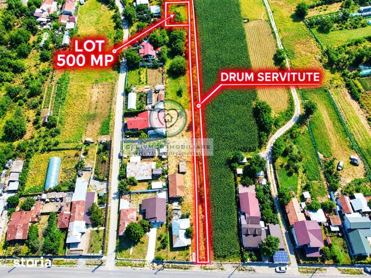 Teren de 500 mp, în Ariceștii Rahtivani