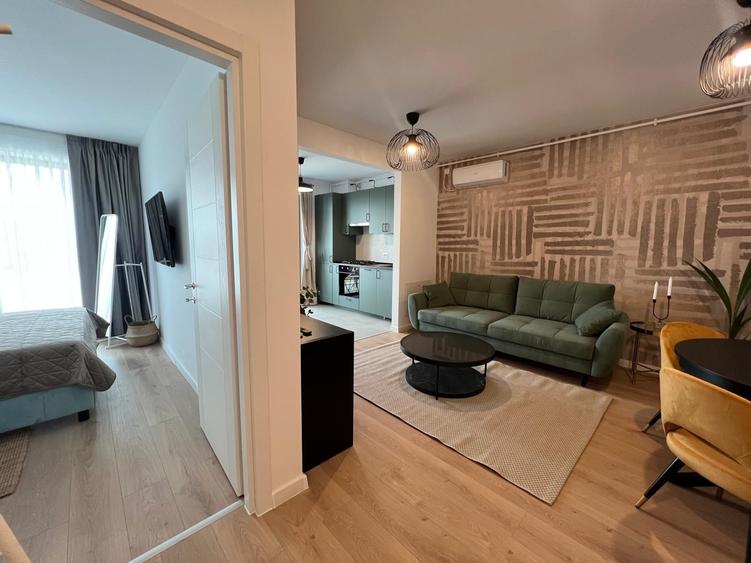 Apartament cu 2 camere decomandat, mobilat în Theodor Pallady