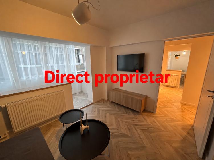 Garsonieră decomandată, mobilată în Dorobanți