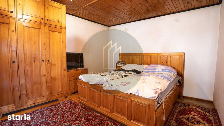 Casă cu 5 camere cu Teren 1500 Mp în Bran