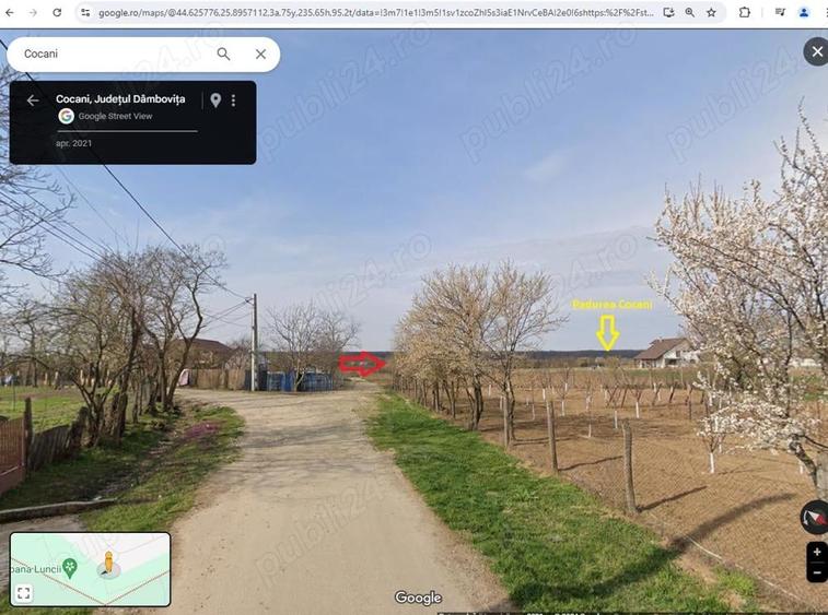 Teren de 3288 mp, în Cocani