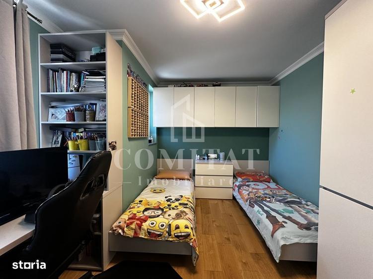 Apartament cu 3 camere, mobilat în Chinteni