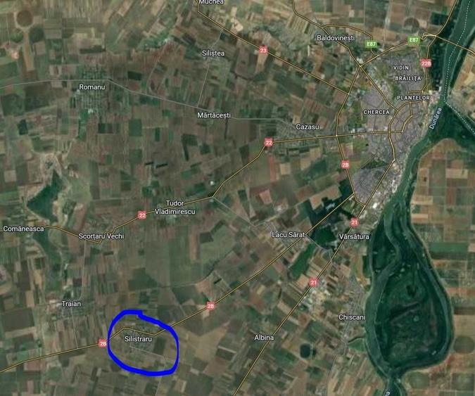 Teren de 1562 mp, în Silistraru