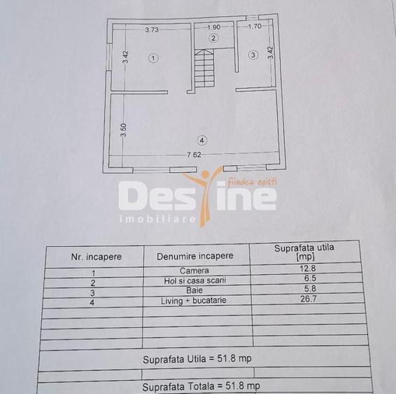 Casă individuală cu 6 camere cu Canalizare în Lumina