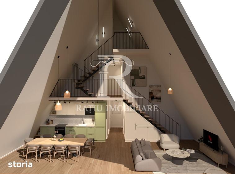 Structura A Frame moderna pentru case premium ?i Airbnb - 3 cam - 12