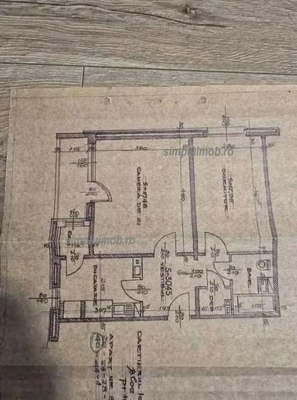 Apartament cu 2 camere decomandat în Camil Ressu