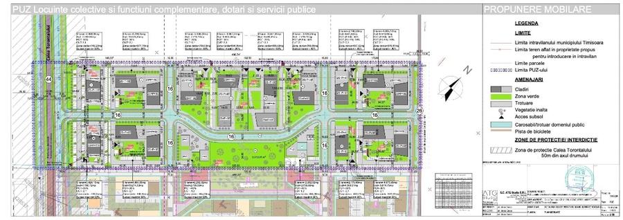 Teren Construcții intravilan de 70148 mp, în Torontalului