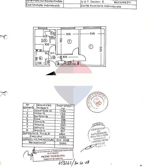 Apartament cu 2 camere decomandat, mobilat în Drumul Taberei