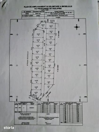 Teren de 530 mp, în Exterior Vest