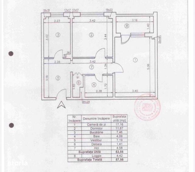 Ap 2 camere renovat | Panduri 13 Septembrie |58 mp | Mobilat complet - 12