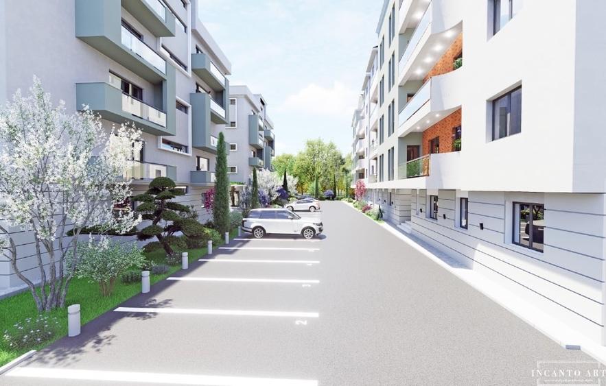 Apartament cu 2 camere decomandat în Romanești