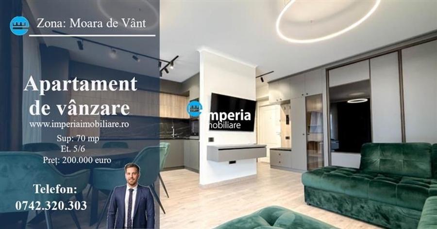 Apartament cu 2 camere decomandat în Moara de Vânt