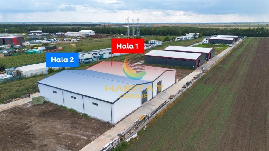 Spațiu industrial, de 550 mp, în Frumușani