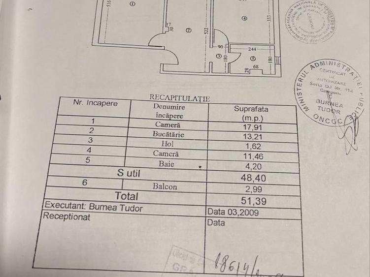 Apartament cu 2 camere decomandat în 1 Mai
