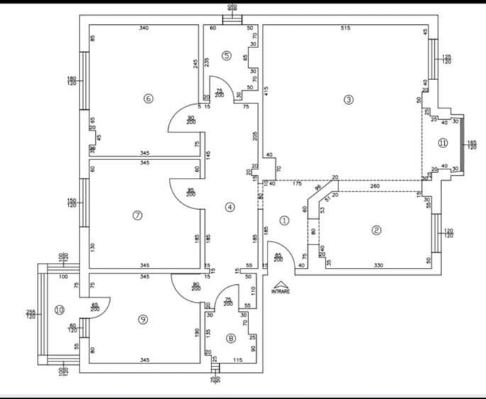 Apartament cu 4 camere - decomandat, etaj 3/4, in spatele Billa - 2