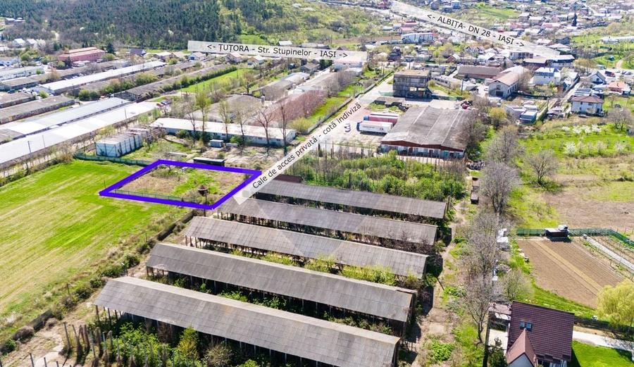 Teren Construcții intravilan de 987 mp, în Tomești