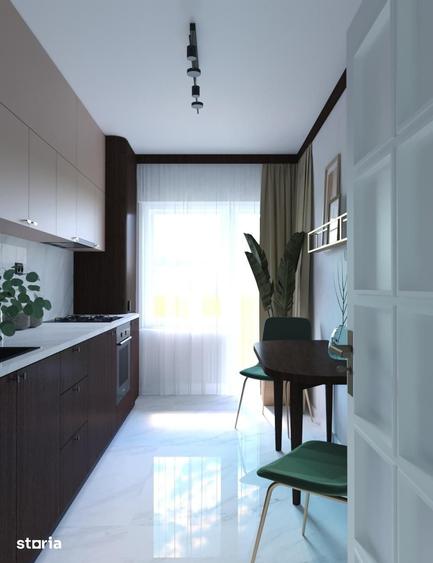 Apartament cu 2 camere decomandat în Moara de Vânt