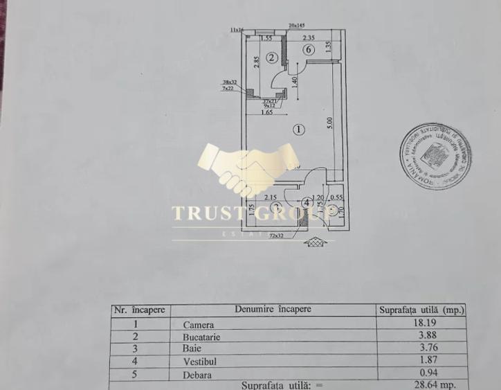 Garsonieră semidecomandată în Drumul Taberei